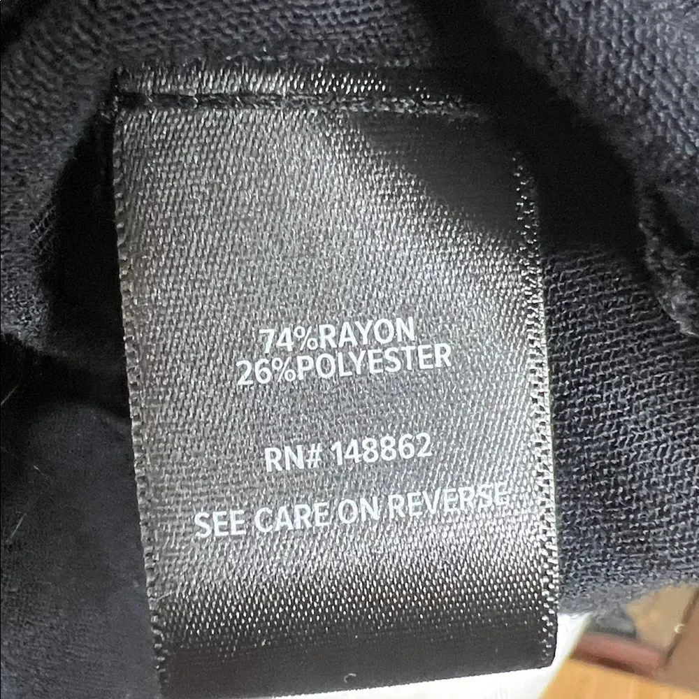 Torrid Harper Georgette Sleeveless Blouse Black Size 2 EUC - Picture 7 of 7